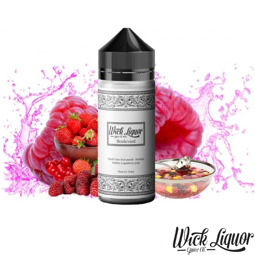 Wick Liquor - Boulevard 30/120ml Flavor Shot Wick Liquor - Boulevard 30/120ml Flavor Shot