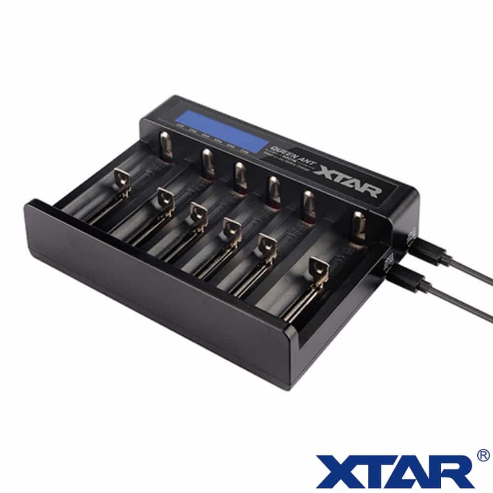 XTAR MC-6 Battery Charger (6 Slots) XTAR MC-6 Battery Charger (6 Slots)
