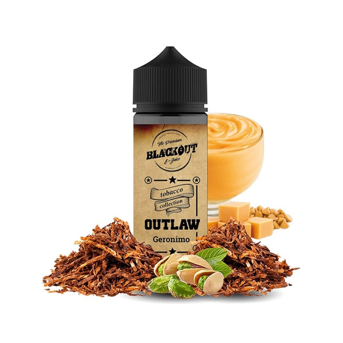 BLACKOUT OUTLAW Geronimo 120ml Blackout Outlaw Geronimo 120ml Flavor Shot - Image 1