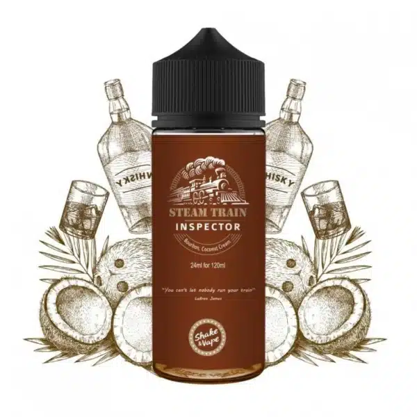 Steam Train Inspector Flavor Shot 120ml