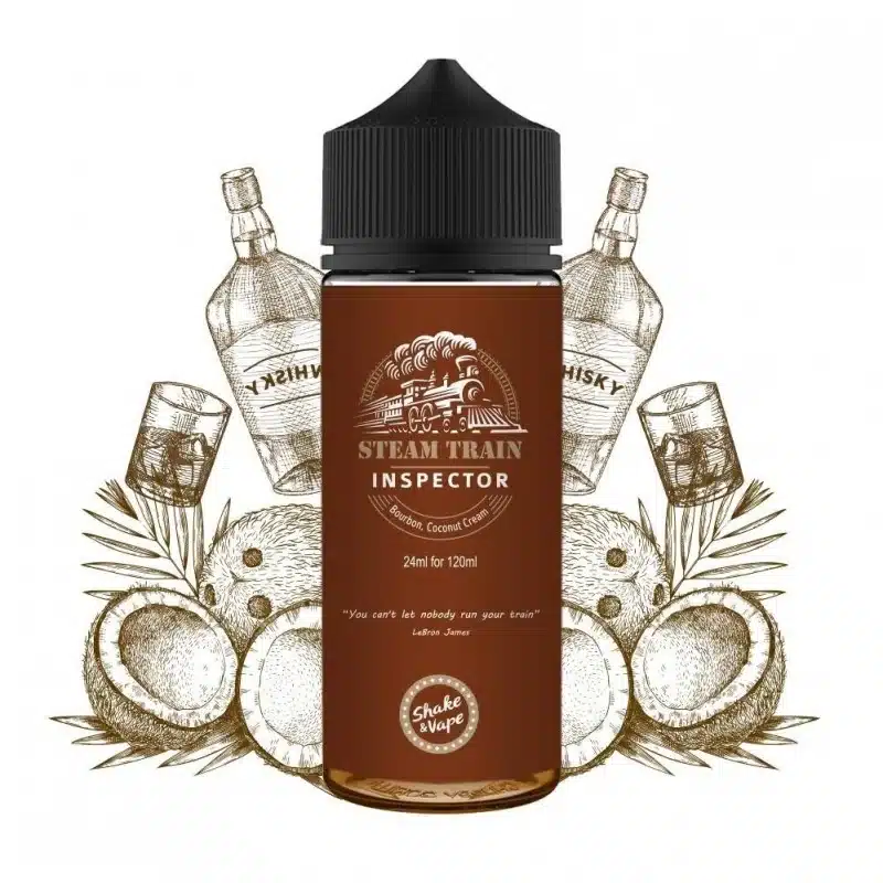 Steam Train Inspector Steam Train Inspector Flavor Shot 120ml - Image 1