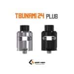 Tsunami 24 Plus GeekVape RDA Glass Window - STAINLESS STEEL