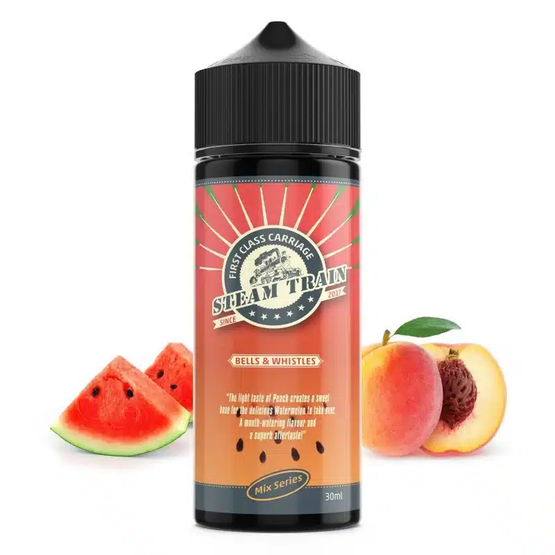 Steam Train Bells and Whistles Steam Train Bells and Whistles Flavor Shot 120ml - Image 1