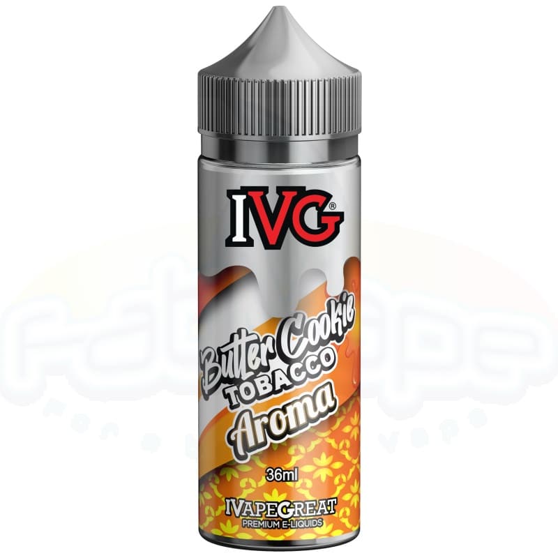 IVG - Butter Cookie Tobacco 36/120ML Flavor Shot IVG - Butter Cookie Tobacco 36/120ML Flavor Shot