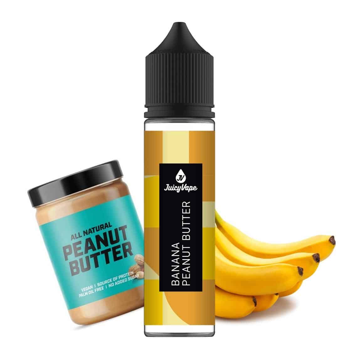 Juicy Vape Classics - Banana Peanut Butter 12/60ml Juicy Vape Classics - Banana Peanut Butter 12/60ml