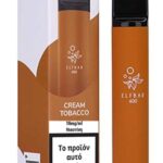 Elf Bar 600 Disposable Cream Tobacco 18mg 2ml