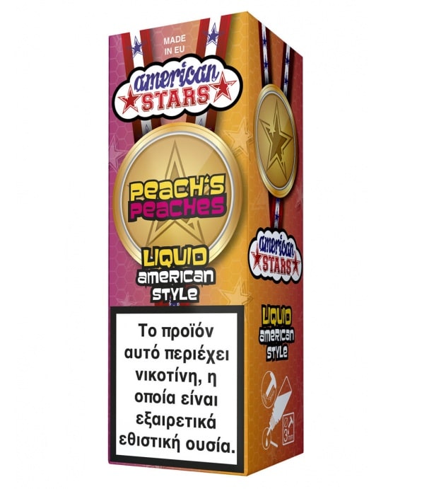 Peach's Peaches - American Stars - 10ML Peach's Peaches - American Stars - 10ML