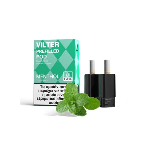 Aspire Vilter Menthol Prefilled Pod 2x2ml (PACK OF 2)