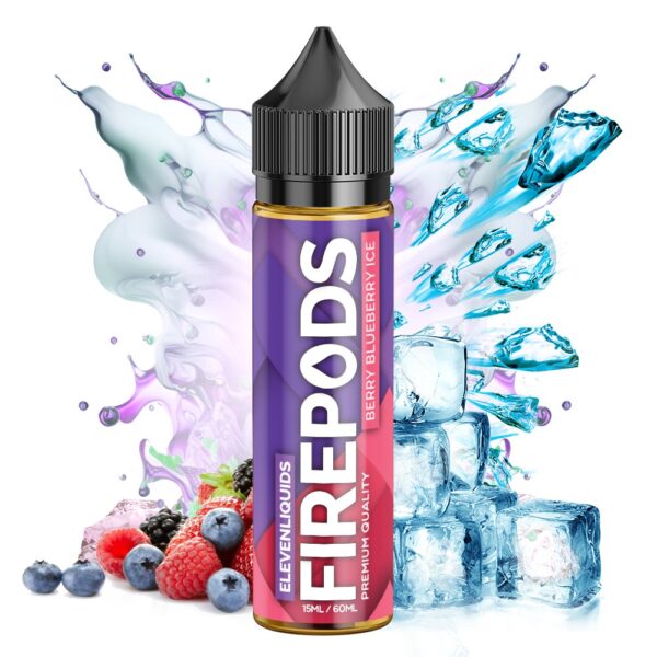 Firepods Flavor Shots Berries Blueberries Ice 60ml