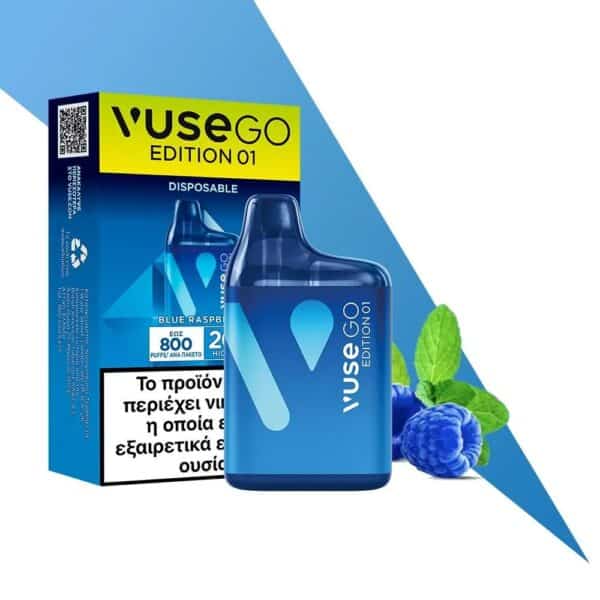 VUSE GO EDITION 01 BLUE RASPBERRY - 800 PUFFS