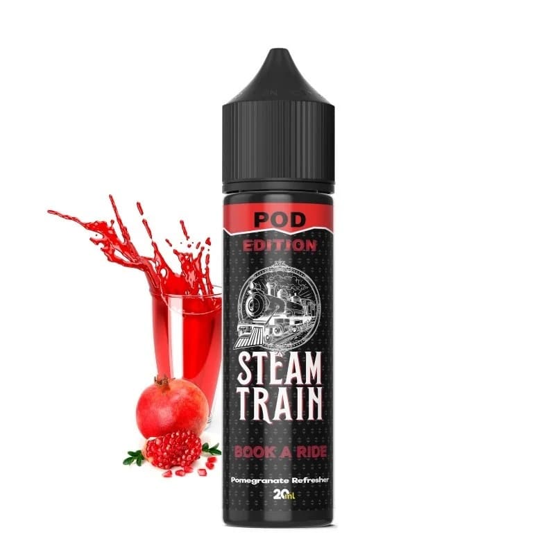 Steam Train POD Edition Book a Ride 60ml Steam Train POD Edition Book a Ride 60ml