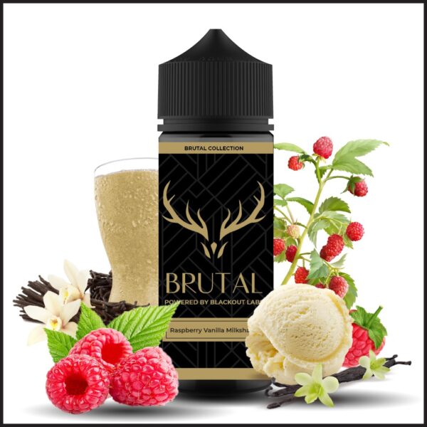 Blackout - Brutal - Raspberry Vanilla MilkShake 36/120ml Flavor Shot