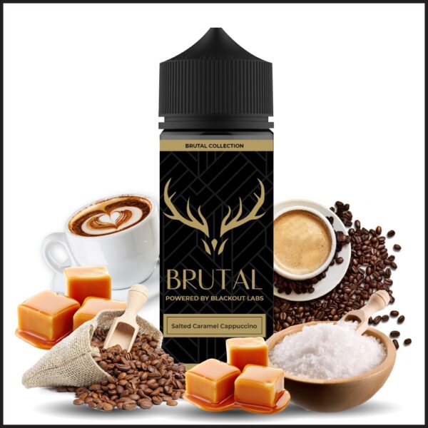 Blackout - Brutal - Salted Caramel Cappuccino 36/120ml Flavor Shot
