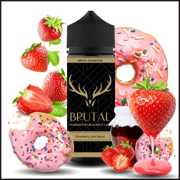 Blackout - Brutal - Strawberry Jam Donut 36/120ml Flavor Shot