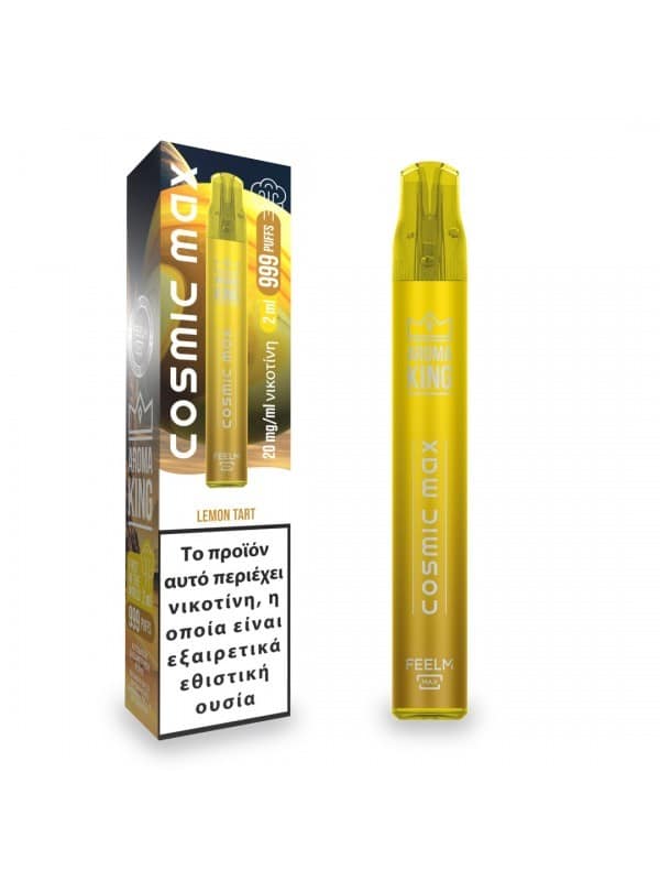 Cosmic Max 999 Puffs Lemon Tart 2ml 20mg Cosmic Max 999 Puffs Lemon Tart 2ml 20mg