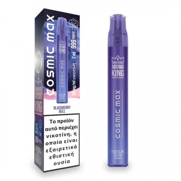 Cosmic Max 999 Puffs Blackberry Bull 2ml 20mg