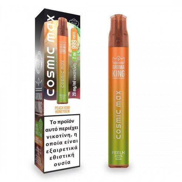 Cosmic Max 999 Puffs Peach Kiwi Honeydew 2ml 20mg