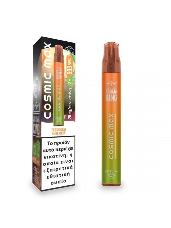 Cosmic Max 999 Puffs Peach Kiwi Honeydew 2ml 20mg Cosmic Max 999 Puffs Peach Kiwi Honeydew 2ml 20mg