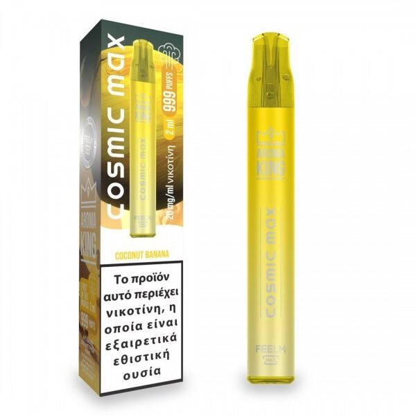 Cosmic Max 999 Puffs Coconut Banana 2ml 20mg