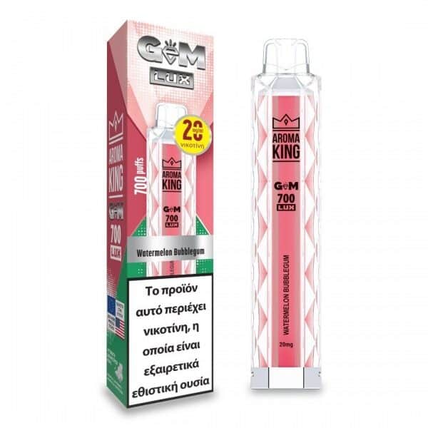 AROMA KING AK GEM LUX700 WATERMELON BUBBLEGUM 20MG