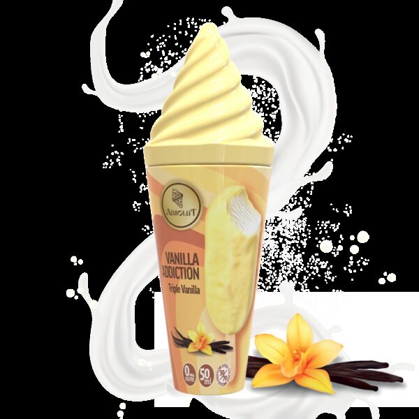 VAPE MAKER FLAVORSHOT VANILLA ADDICTION E-CONE 100ML