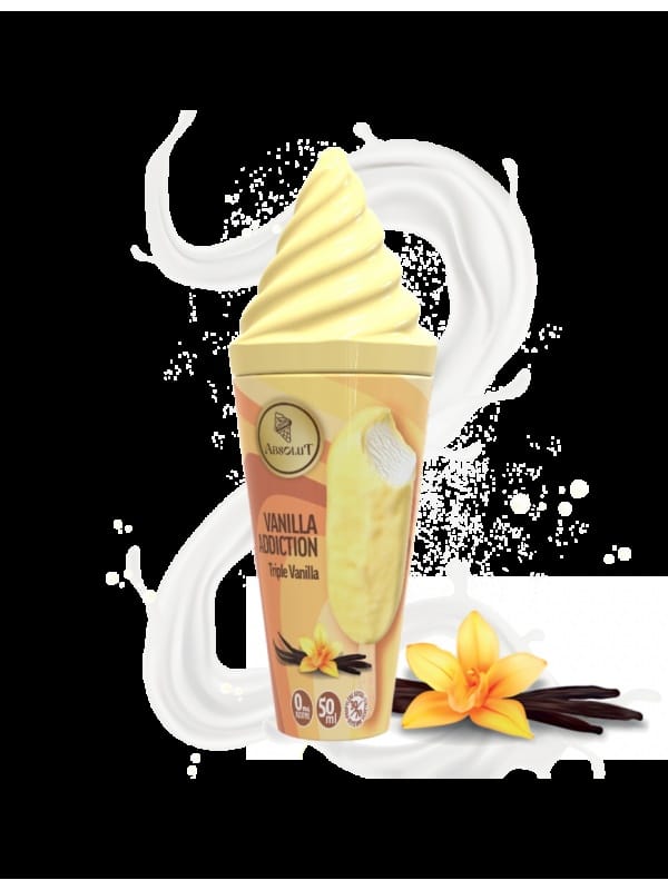 VAPE MAKER FLAVORSHOT VANILLA ADDICTION E-CONE 100ML VAPE MAKER FLAVORSHOT VANILLA ADDICTION E-CONE 100ML