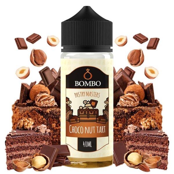 BOMBO PASTRY MASTERS CHOCO NUT TART FLAVOR SHOTS