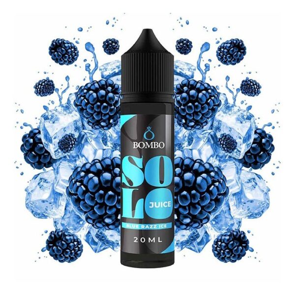 Bombo Solo Juice Blue Razz Ice 20ml/60ml
