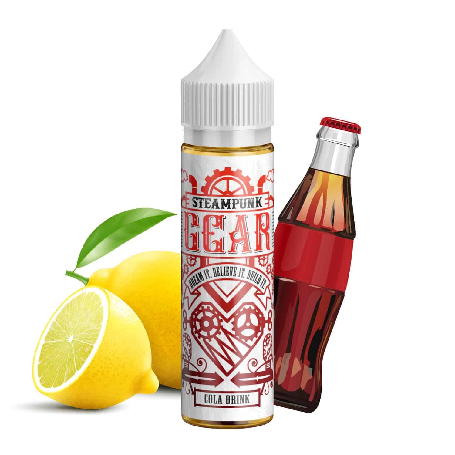 SteamPunk Flavor Shots Gear Cola Drink 60ml SteamPunk Flavor Shots Gear Cola Drink 60ml