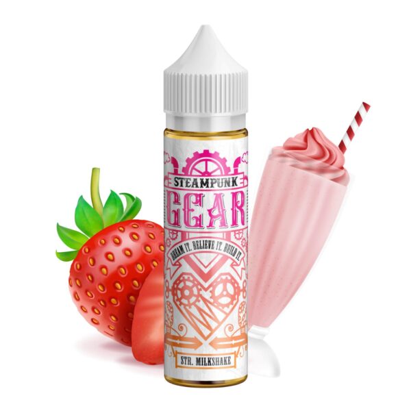 SteamPunk Flavor Shots Gear Strawberry Milkshake 60ml