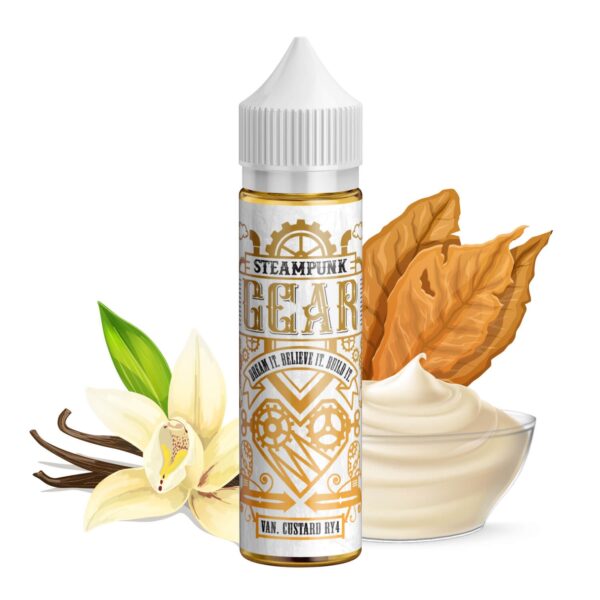 SteamPunk Flavor Shots Gear Van. Custard RY4 60ml