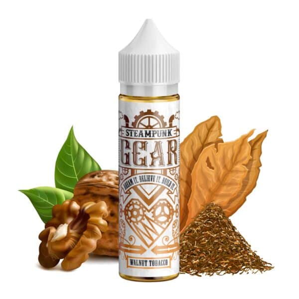 SteamPunk Flavor Shots Gear Walnut Tobacco 60ml