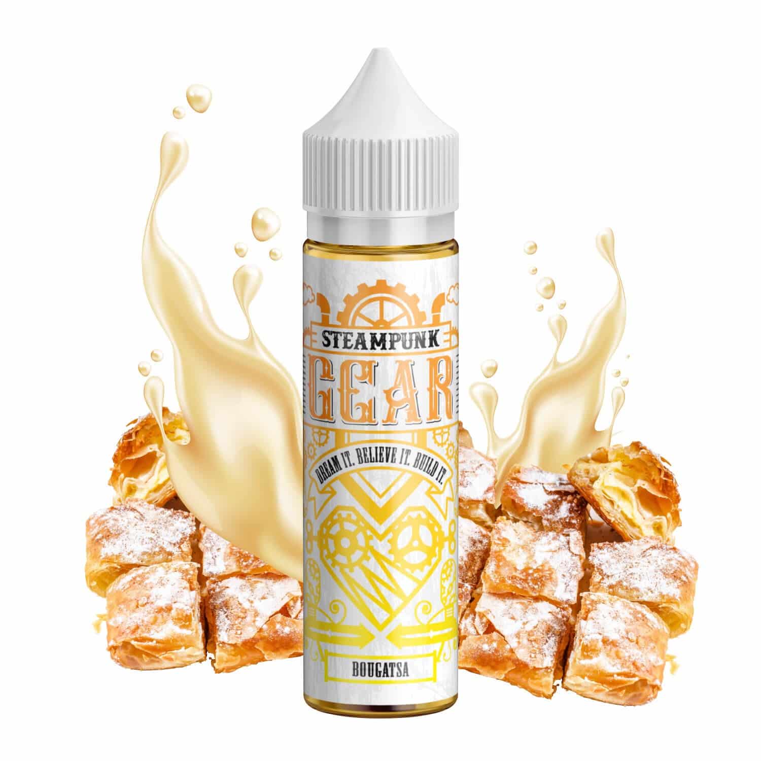 SteamPunk Flavor Shots Gear Bougatsa 60ml SteamPunk Flavor Shots Gear Bougatsa 60ml