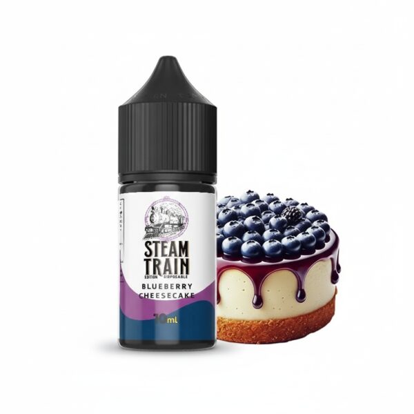 Terror Train (by Steam Train) Blueberry Cheesecake Vapeshot