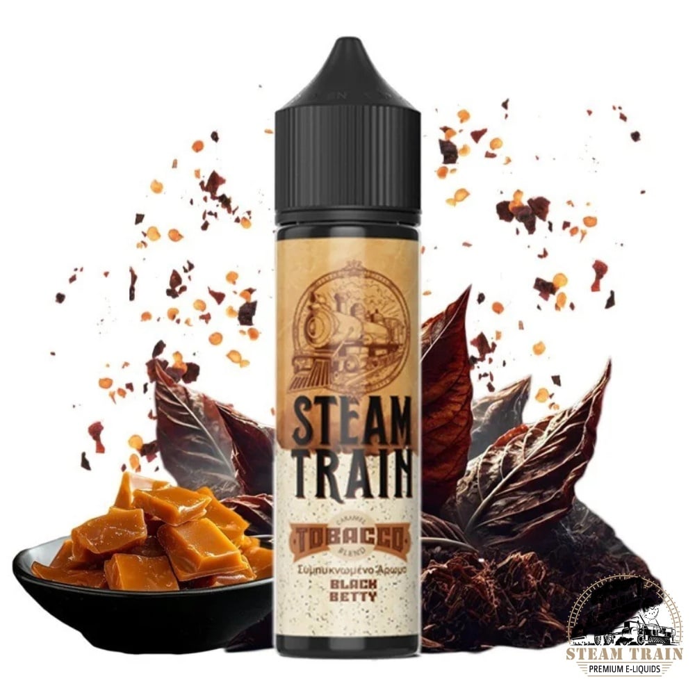 Black Betty By Steam Train Tobacco Series Flavor Shots 60ml Black Betty By Steam Train Tobacco Series Flavor Shots 60ml