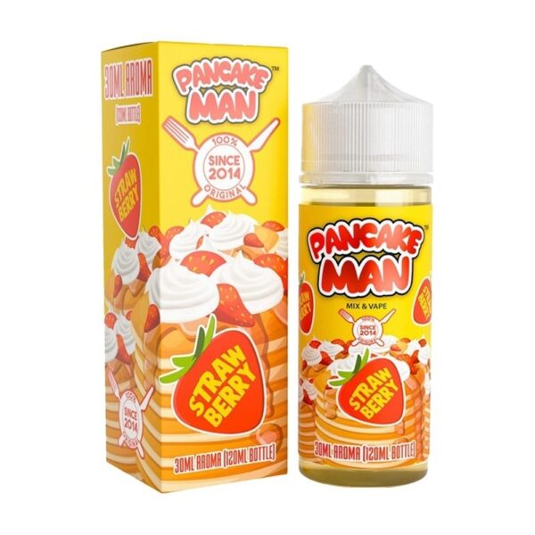 Pancake Man Strawberry Flavor Shots 30ml/120ml