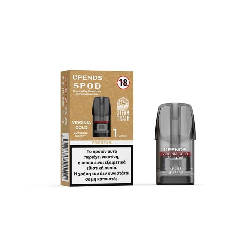 Steam Train Προγεμισμένη Κάψουλα Virginia Gold 20mg/ml 2ml (1 τμχ) Steam Train Προγεμισμένη Κάψουλα Virginia Gold 20mg/ml 2ml (1 τμχ)