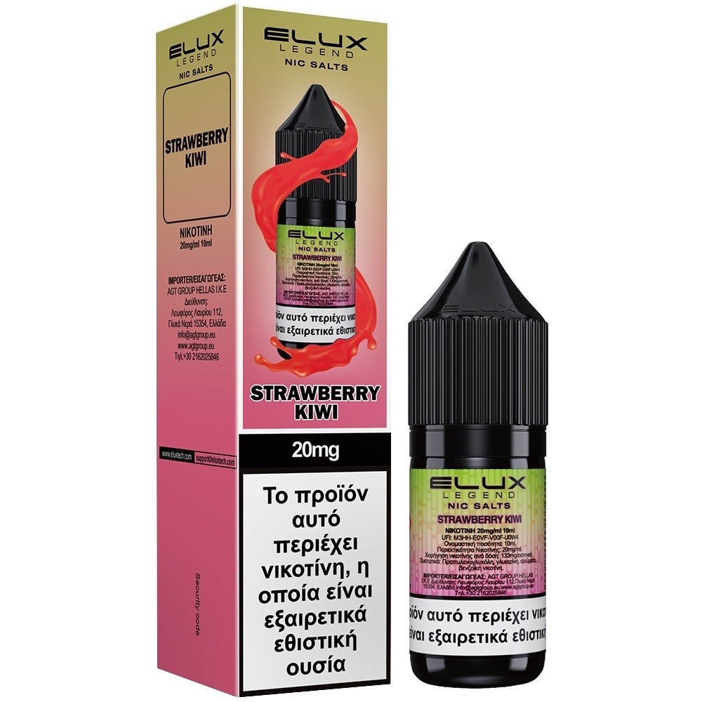 Elux Strawberry Kiwi Salt 20mg 10ml Elux Strawberry Kiwi Salt 20mg 10ml