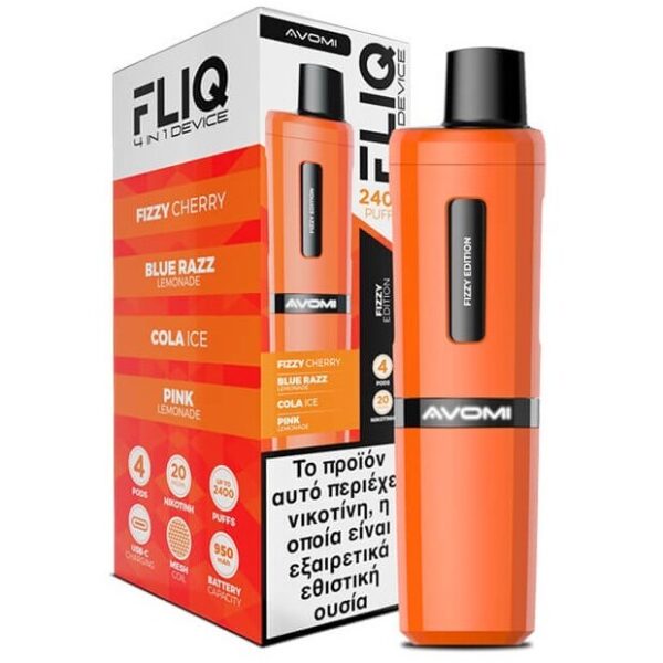 AVOMI FLIQ Fizzy Edition 4x2ml 20mg