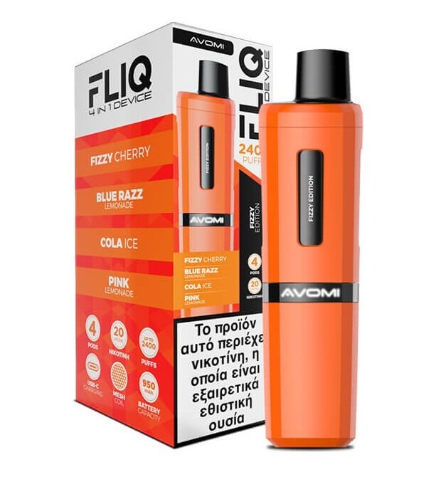 AVOMI FLIQ Fizzy Edition 4x2ml 20mg AVOMI FLIQ Fizzy Edition 4x2ml 20mg