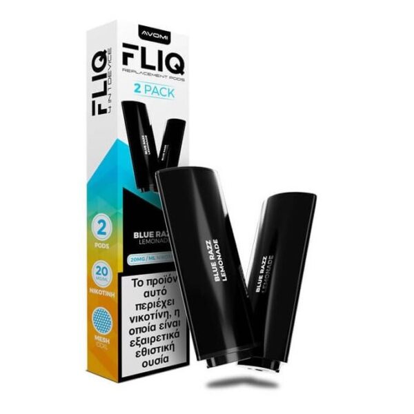 AVOMI FLIQ Blue Razz Lemonade Prefilled Pod 2ml 20mg (PACK OF 2)