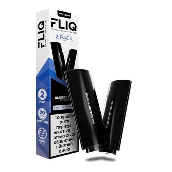 AVOMI FLIQ Blueberry Fusion Prefilled Pod 2ml 20mg (PACK OF 2)