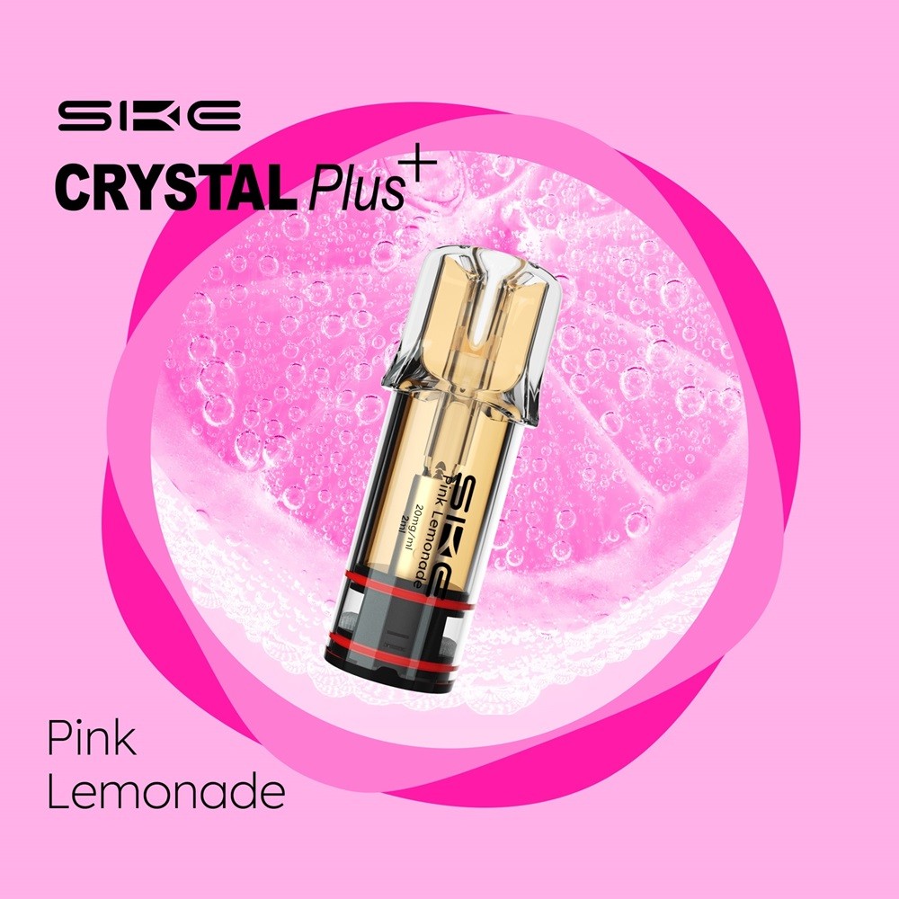 SKE Crystal Plus Pod Pink Lemonade 20mg 2ml SKE Crystal Plus Pod Pink Lemonade 20mg 2ml