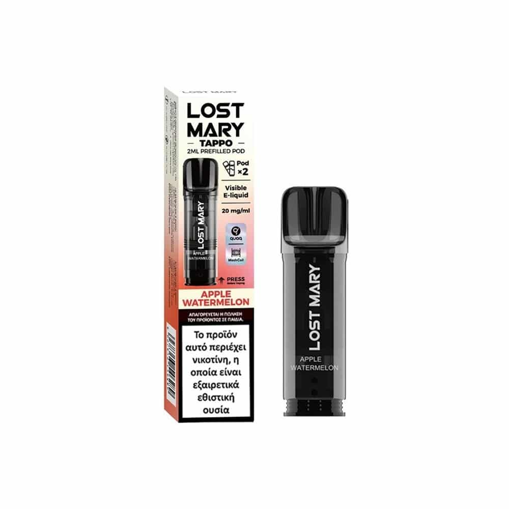 Lost Mary Tappo Pod Apple Watermelon 20mg 2ml Lost Mary Tappo Pod Apple Watermelon 20mg 2ml