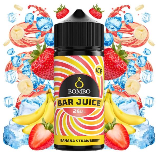 BOMBO BAR JUICE BANANA STRAWBERRY 24ML/120ML FLAVORSHOT