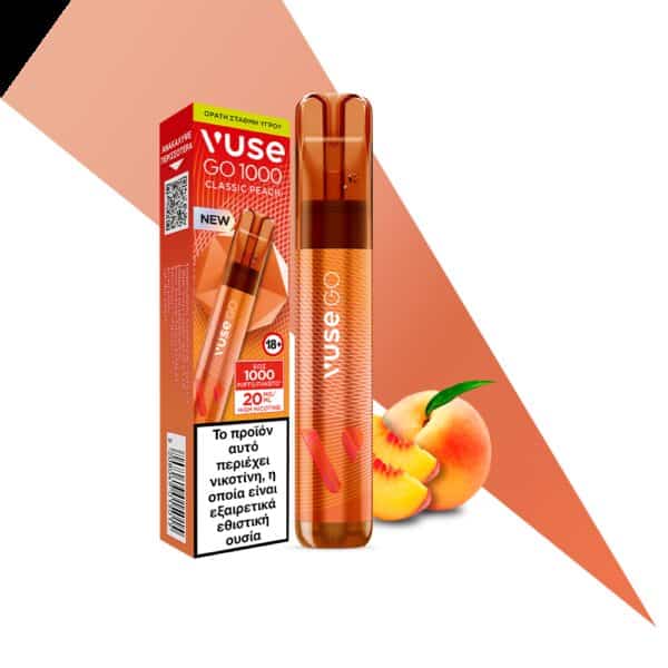 VUSE GO 1000 PEN - CLASSIC PEACH