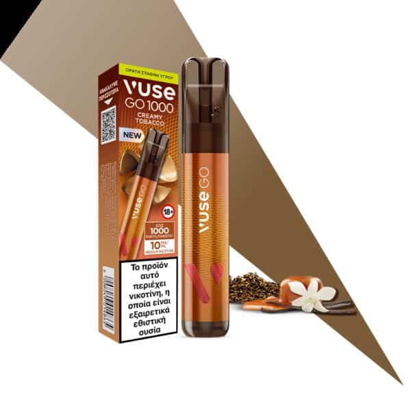 VUSE GO 1000 PEN - CREAMY TOBACCO