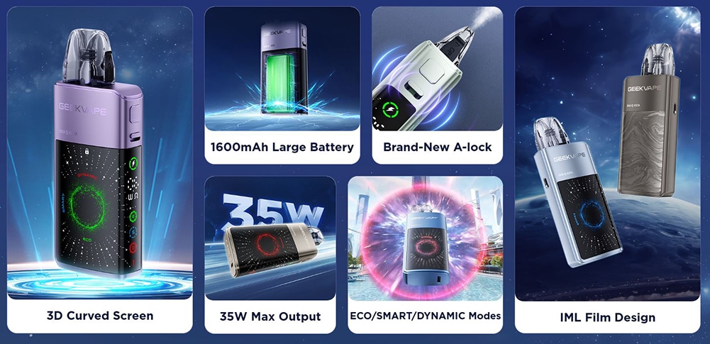 Geekvape Digi Q Vista 3ml Pod Kit 2 Geekvape Digi Q Vista 3ml Pod Kit 2