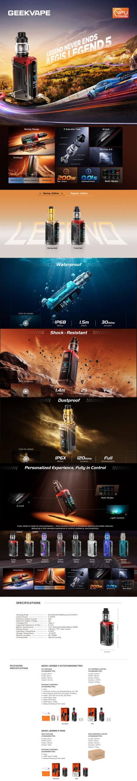 GeekVape Legend 5 kit webpage full Agt scaled