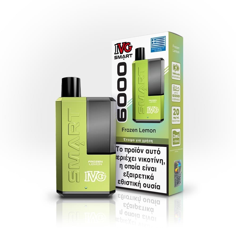 IVG Smart 6000 Frozen Lemon 20mg 2ml+10ml IVG Smart 6000 Frozen Lemon 20mg 2ml+10ml